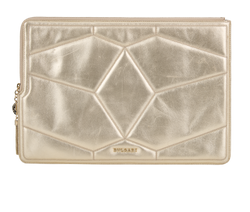 Document Pouch, Leather, Gold, 2478380Y, 2*